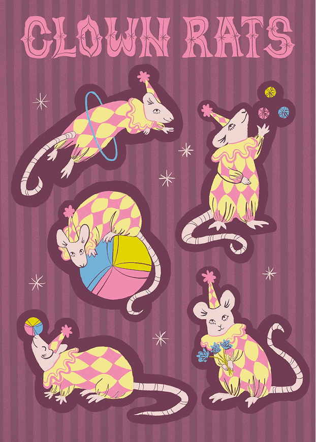 Clown_Rat_Stickers