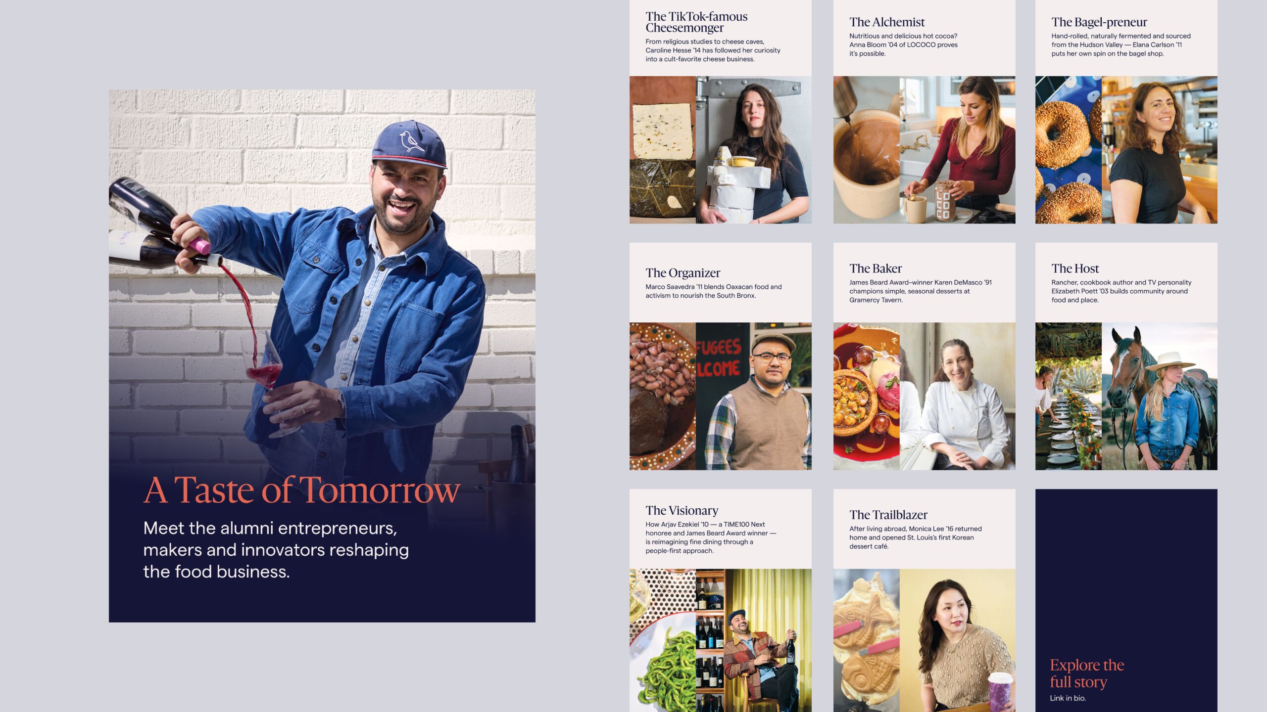 taste of tmrw social media posts